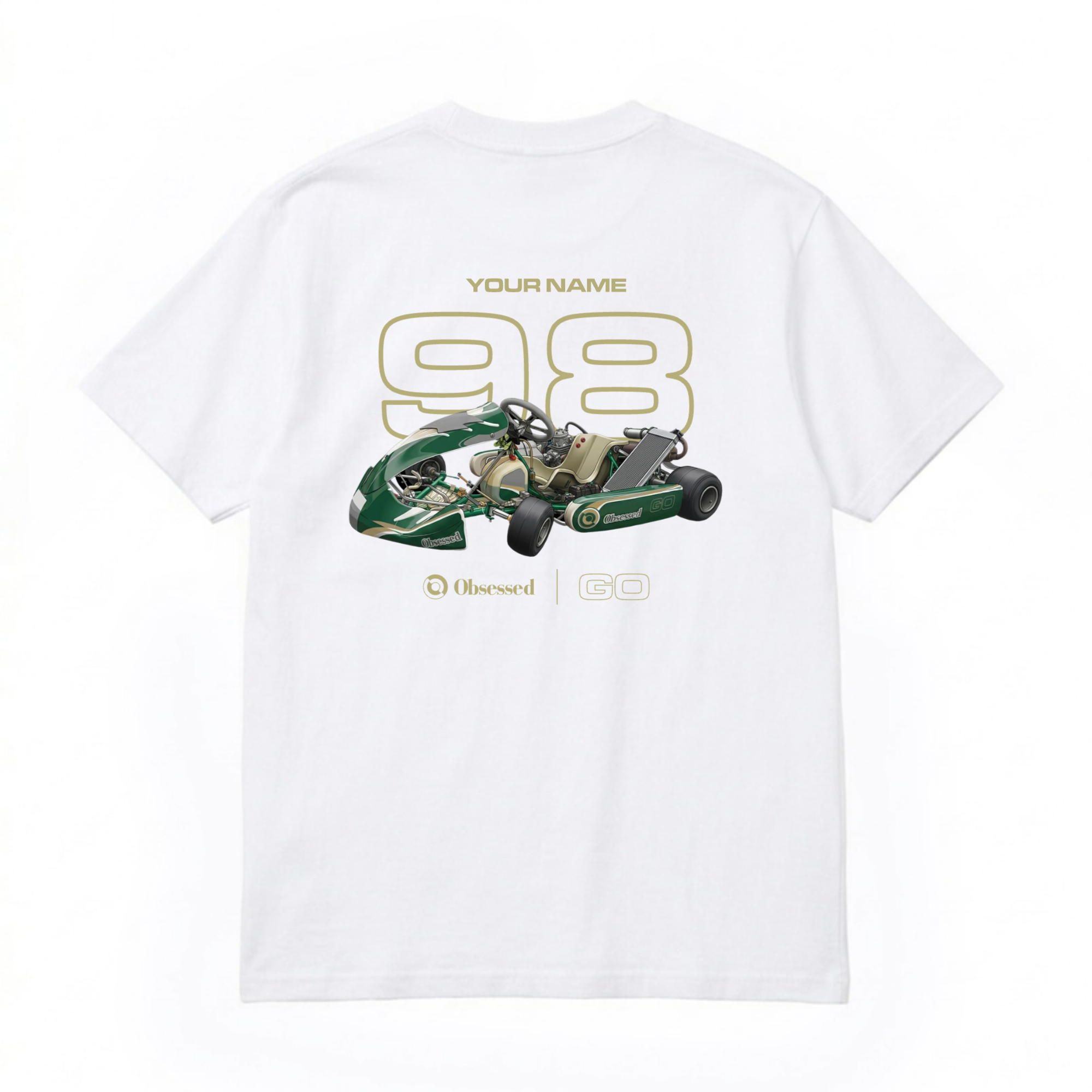 Obsessed GO! T-shirt (Personalised Edition)