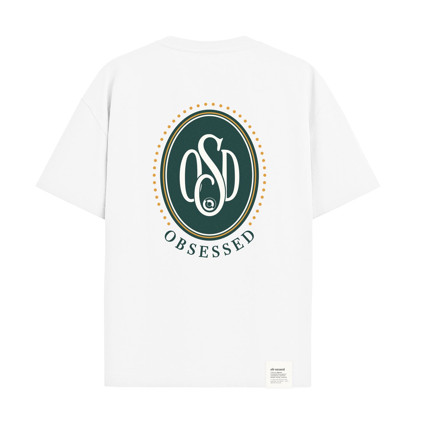 Obsessed Heritage Pocket Tee (White)