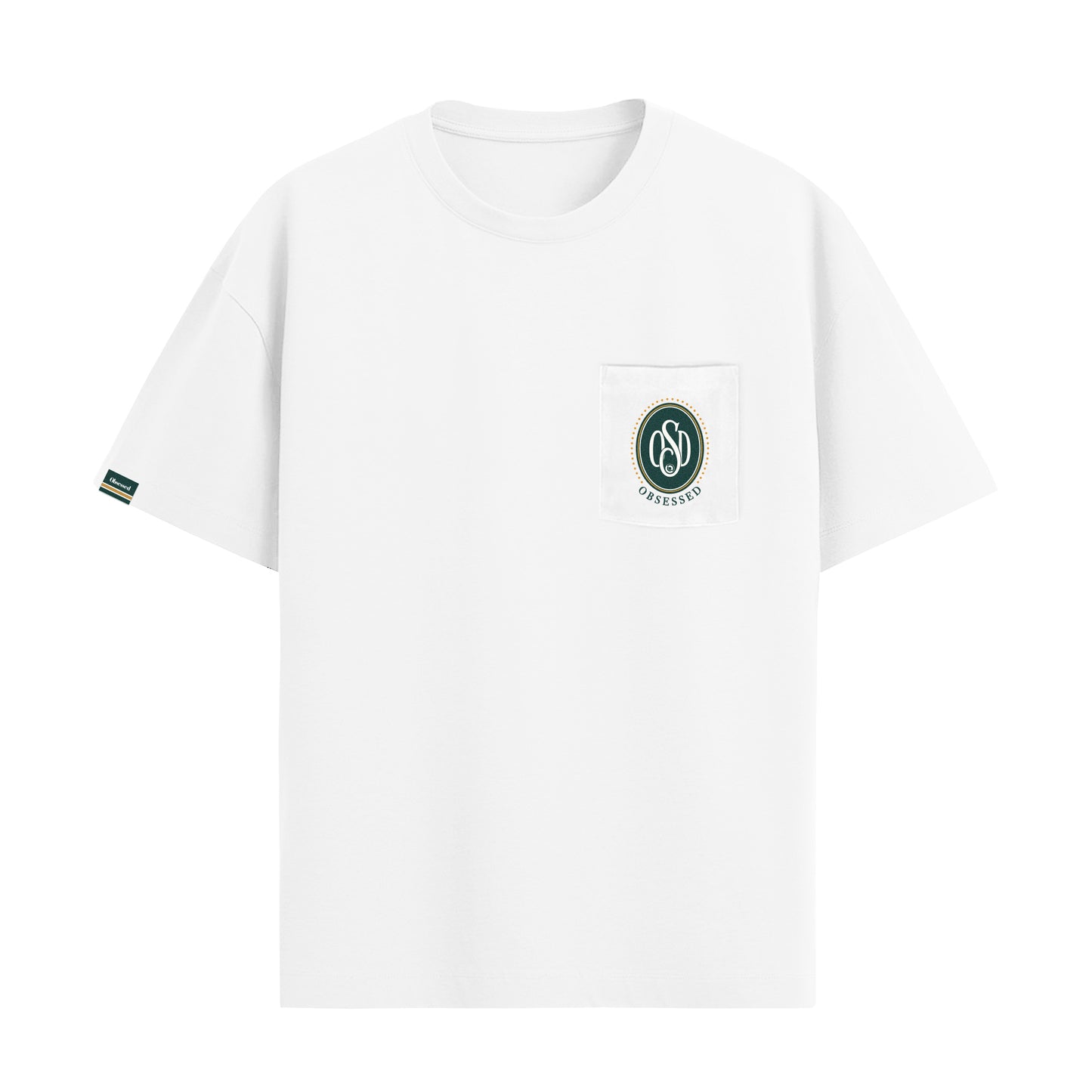 Obsessed Heritage Pocket Tee (White)