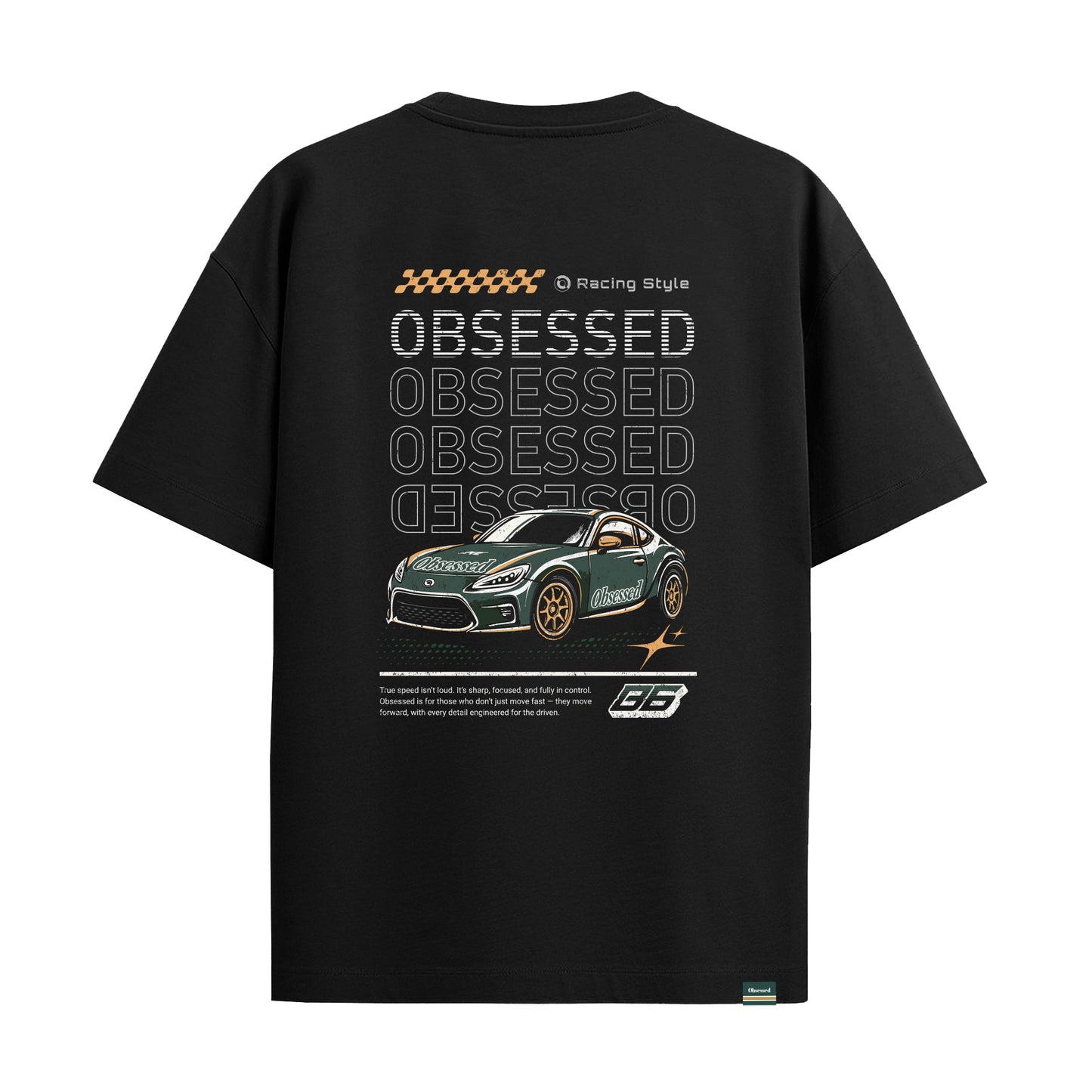 Signature Racing Tee (Black)