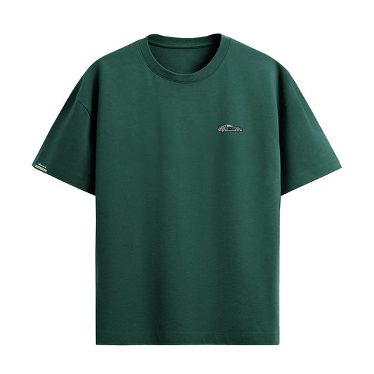 Basic Car Badge Tee (Green)