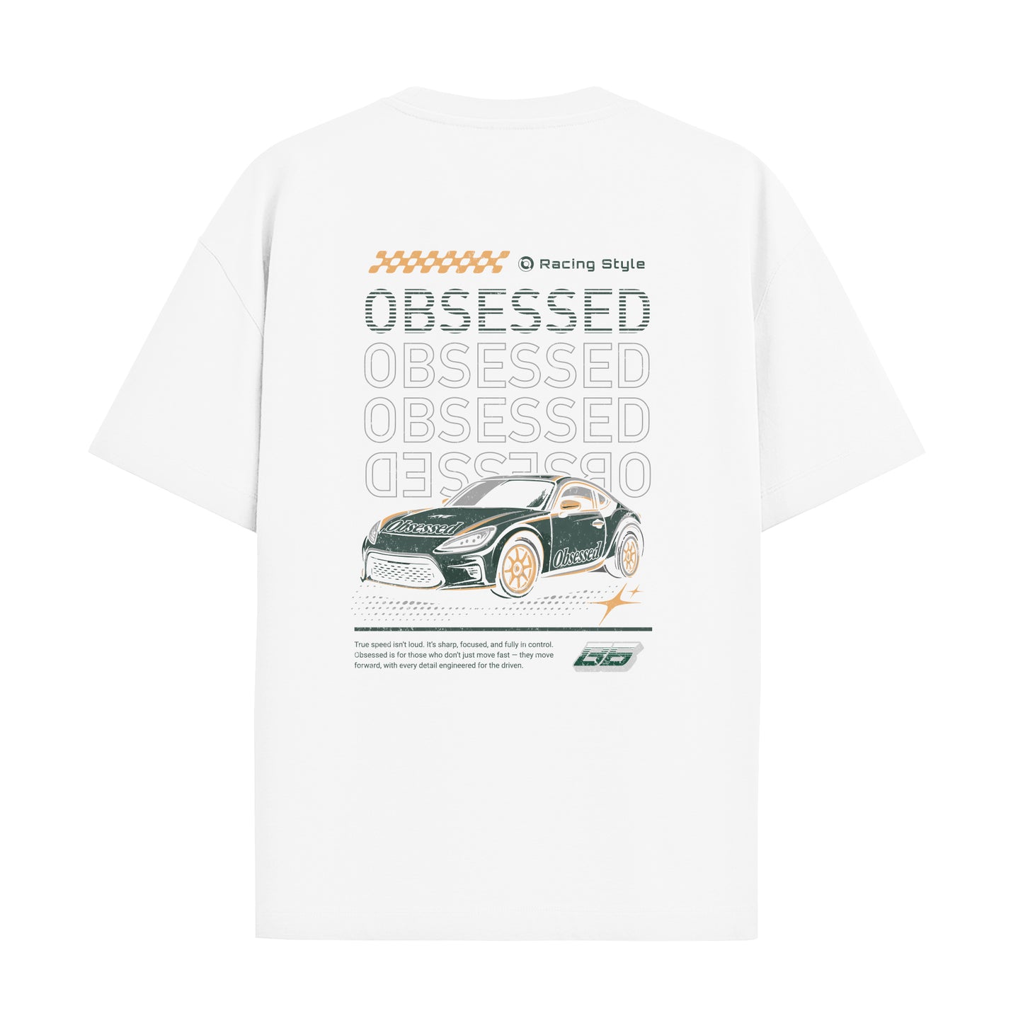 Signature Racing Tee (White)