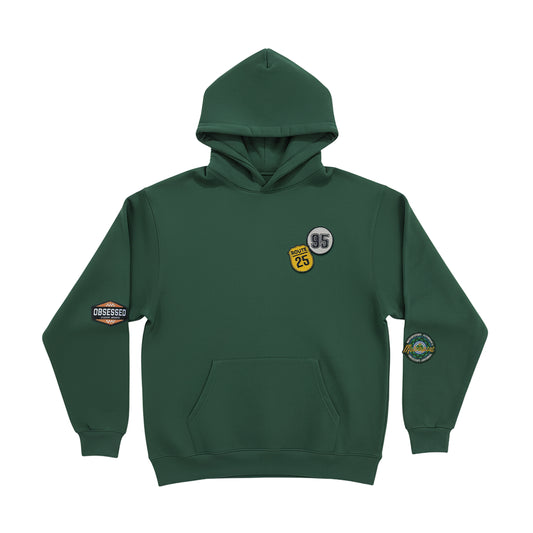 Racing Spirit Hoodie (Green - One Size)